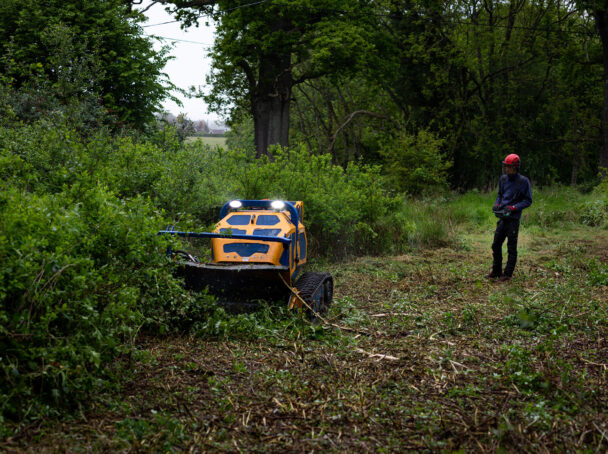 Remote control vegetation clearance