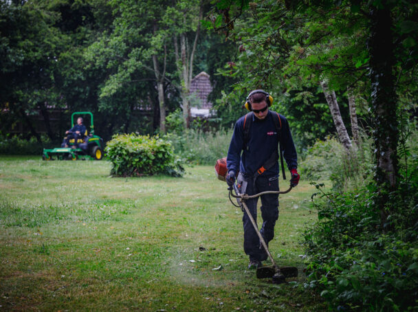 Grounds maintenance of recreation ground