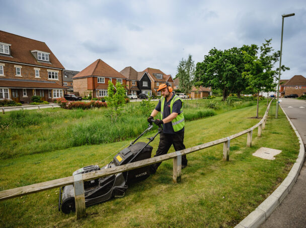 Grass cutting