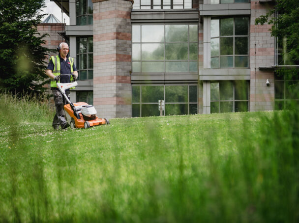 Grass cutting