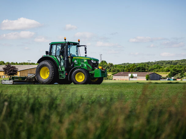 Our new John Deere tractors with Eco mode mean we are now more fuel efficient