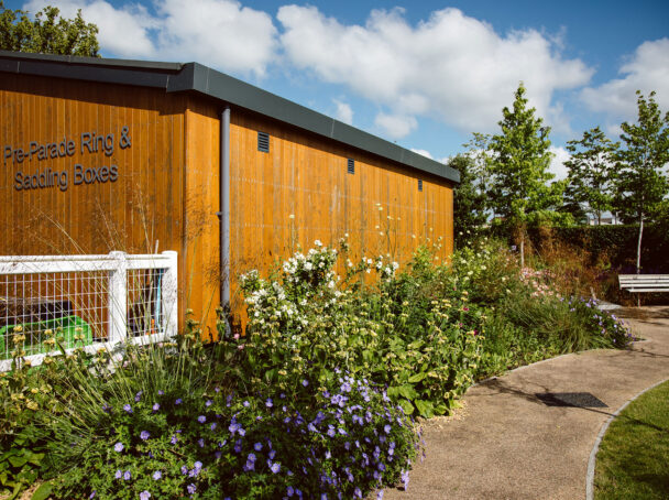 Sustainable planting at Newbury Racecourse