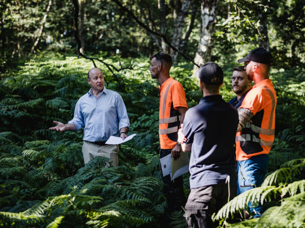 Health and safety briefing – qualified and experienced arborists